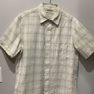Short sleeve Banana Republic button down